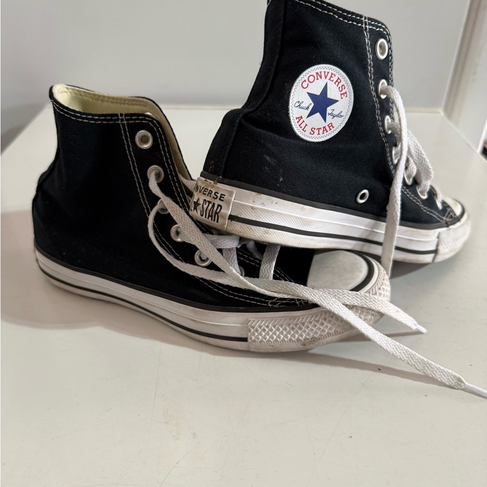 Converse Black High-Top Sneakers